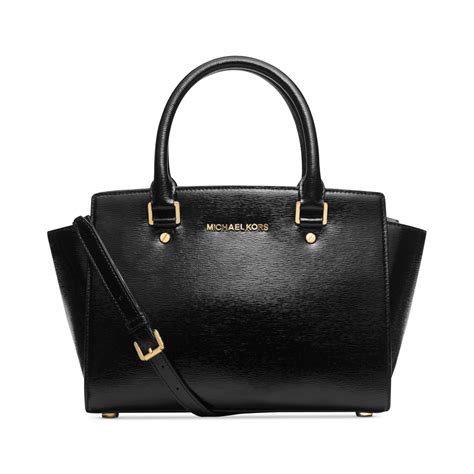 selma logo medium satchel michael kors|Selma Medium Color.